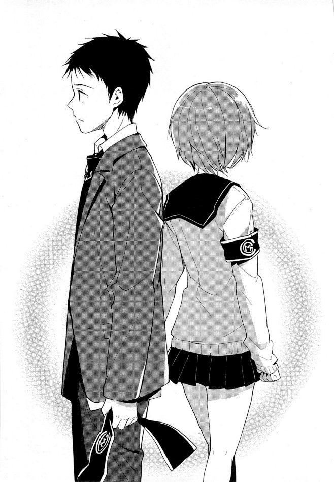 二次元日本漫画神的记事本神様のメモ帐藤岛鸣海筱崎彩夏