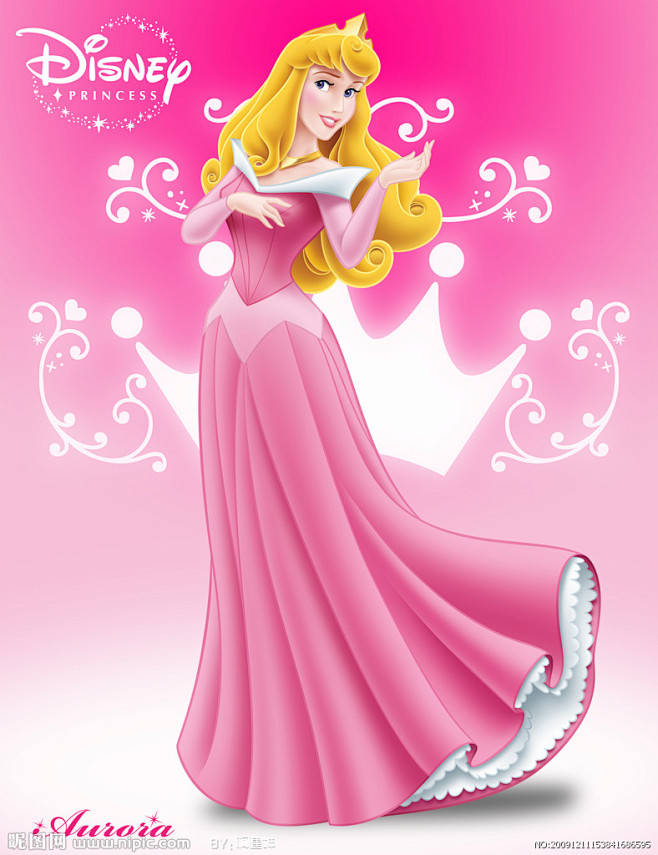 睡美人爱洛公主出生的时候受到了黑女巫邪恶.