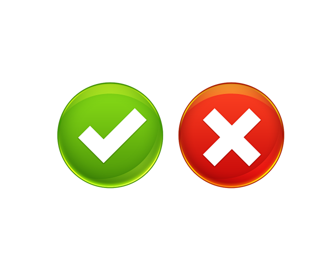 对错符号图标正确错误透明免抠png图案ps设计素材元素27