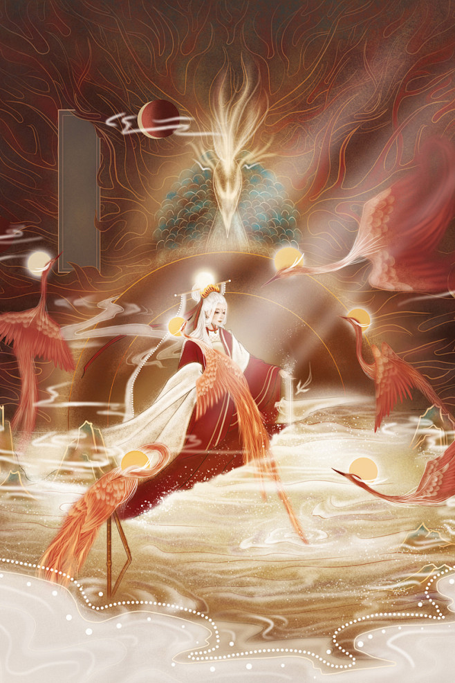 山海经羲和东南海之外甘水之间有羲和之国有女子名曰羲和方浴日於甘渊