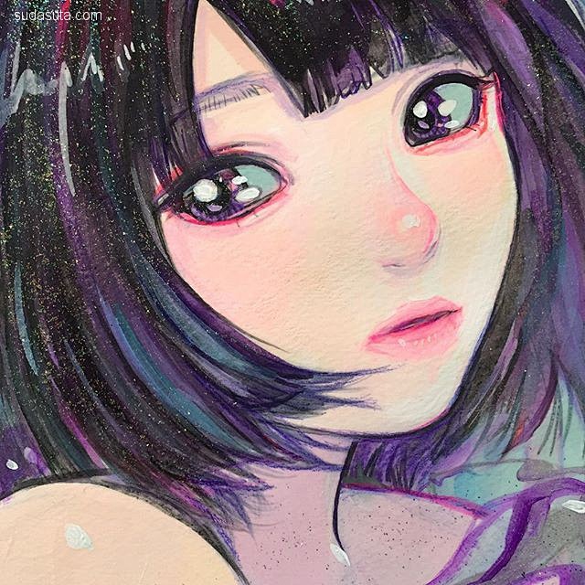 巽千沙都chisatotatumi色彩绚丽的少女漫画