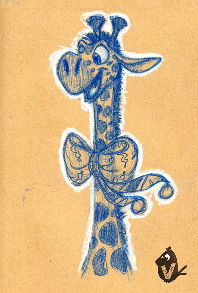 q版动物原画q版原画来自cgbookcn1434