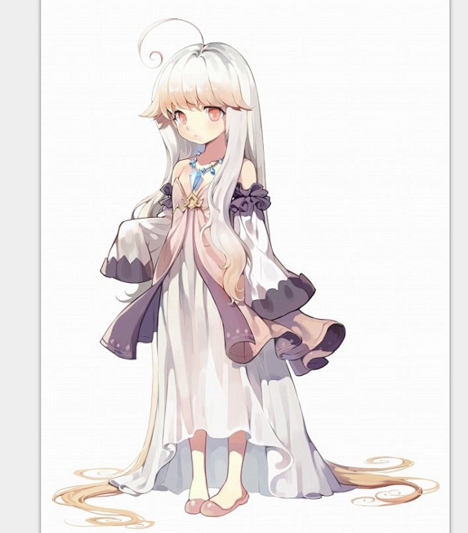 235头身日韩魔幻角色综合原画参考设定画集微元素elemen