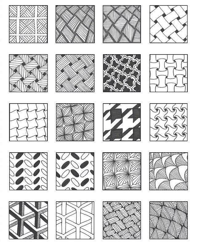装饰画点线面平面构成