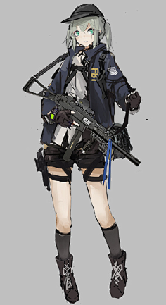 二次元美女-花瓣网|陪你做生活的设计师 | 【少女前线吧】_百度贴吧
