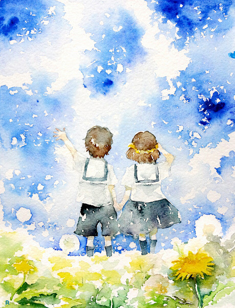 晰雨echo从陆小年转采于2012-08-09 08:38:19青梅竹马插画晰雨echo同