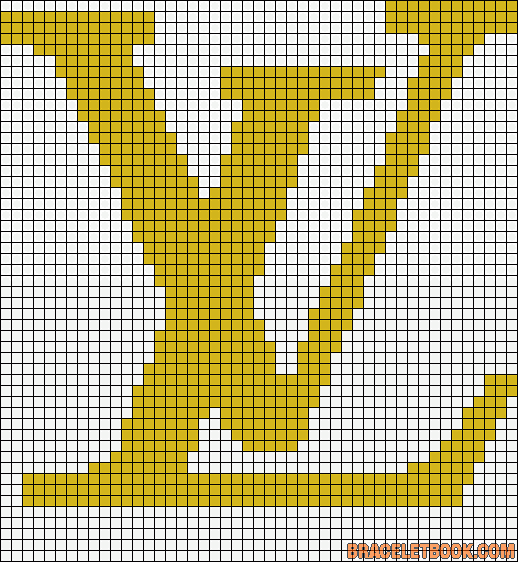 窝乐个趣采集于2017-04-02 07:13:45lv标志手工拼豆s数字 符号 字母