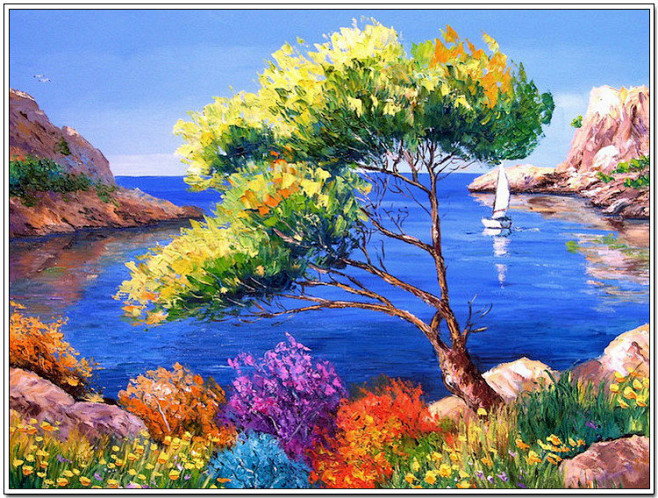 风景油画