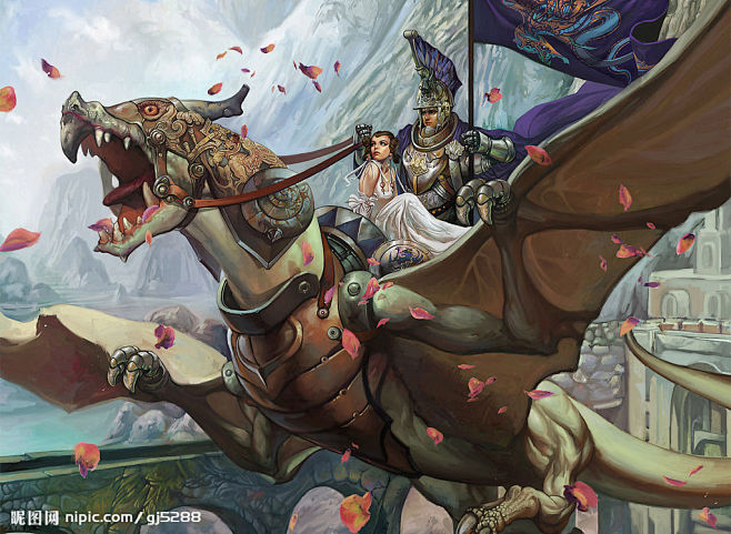 龙与勇士设计图