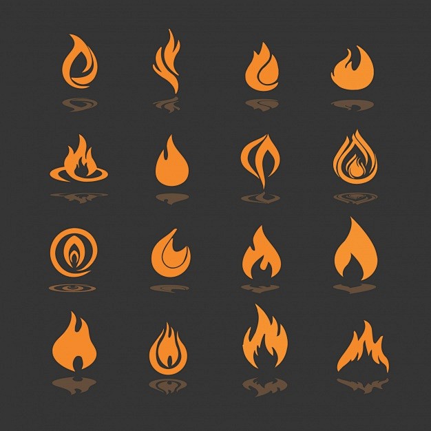 火图标集合免费矢量