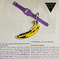 anotherzoo little store - andy warhol banana 钥匙扣