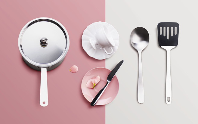 汤锅咖啡杯盘子刀具厨房用具购物海报设计psdti289a13812