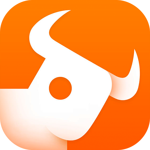 富途牛牛appicon图标logo扁平采集