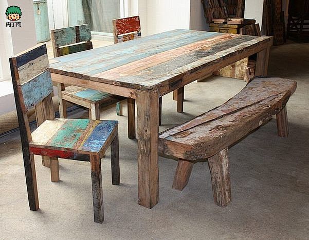 老船木diy的怀旧木家具创意设计