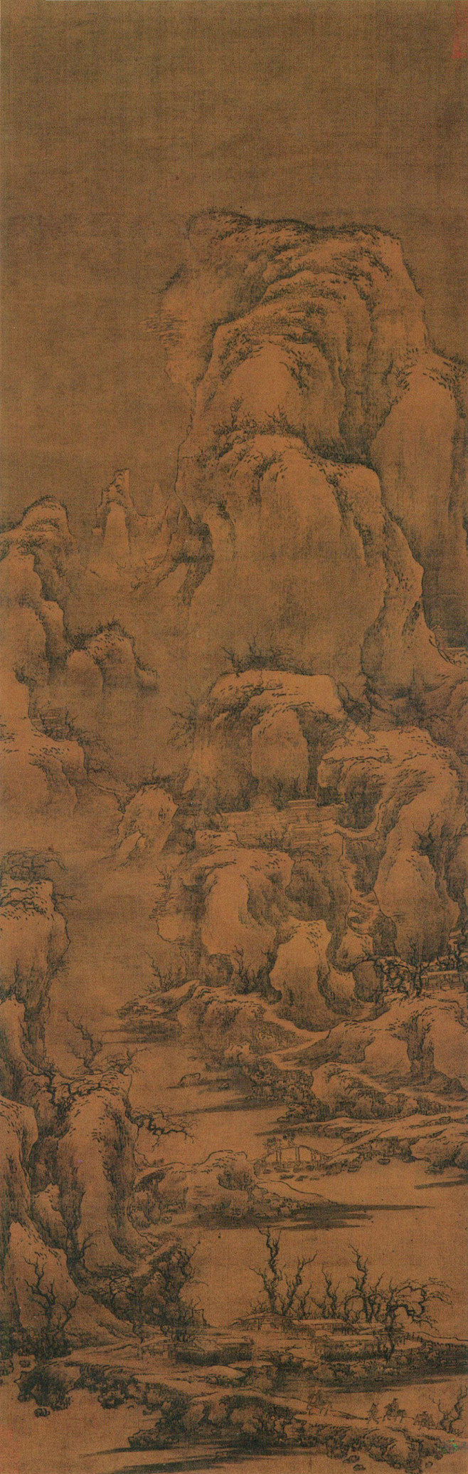 王维画选伏生授经图