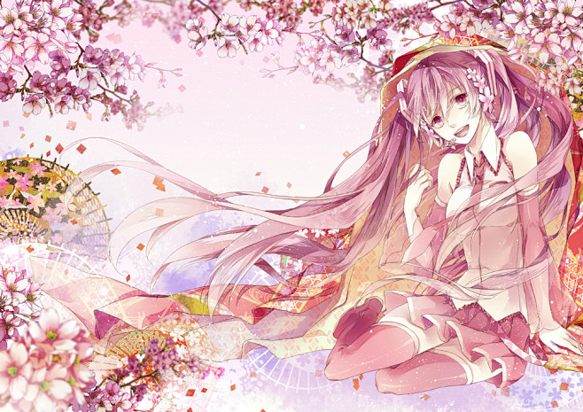vocaloid初音未来樱初音