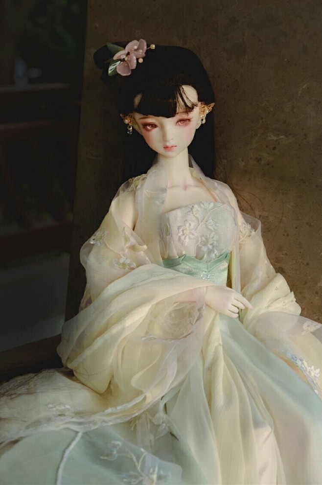 古风美人sd娃娃bjd玩具人偶壁纸萌物