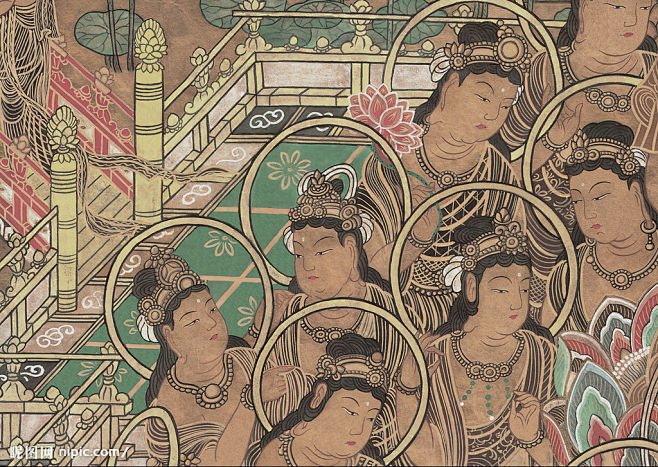敦煌壁画大图点击还原