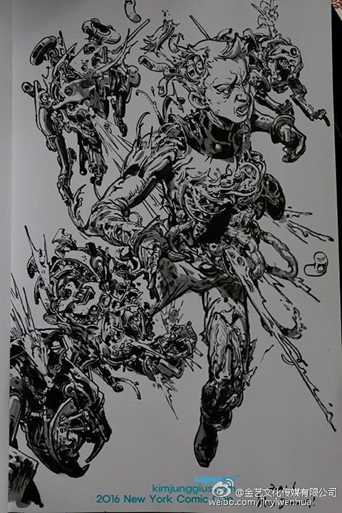 金政基kimjunggi纽约comiccon