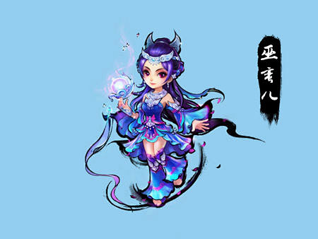 《梦幻西游2》全新人物-羽灵神