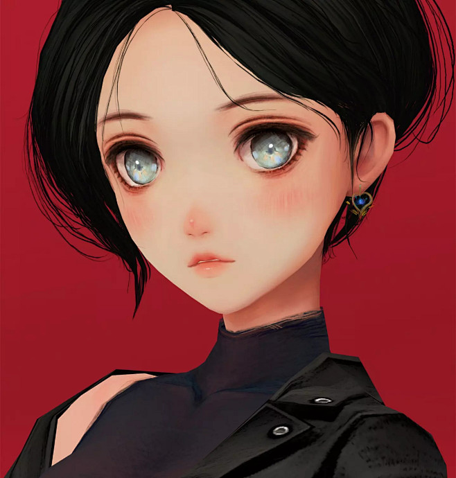 com!插画,高模与塔同采自www.element3ds.