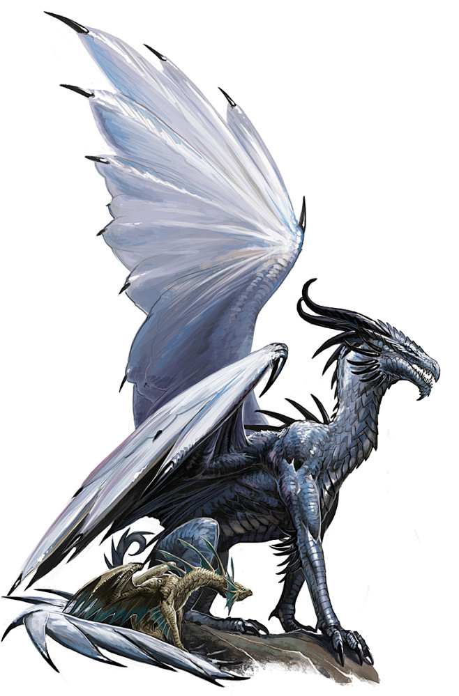 43:58ancient silver dragon by benwootten龙-饕餮-同采自benwootten