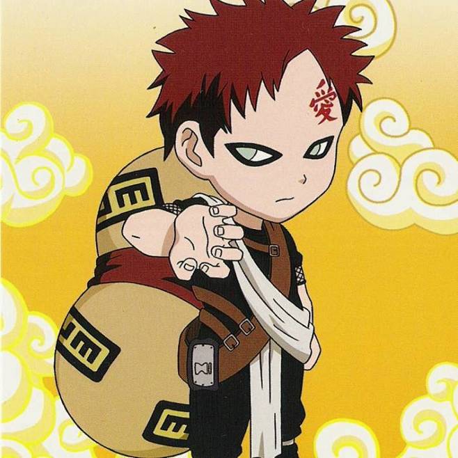 日本动漫人物我爱罗图片下载