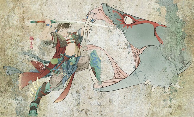 张旺插画九州志之商博良