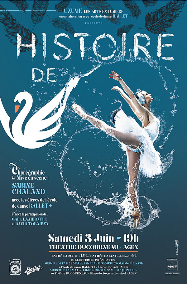 40款灵动舞者在海报中的不同表现优优教程网