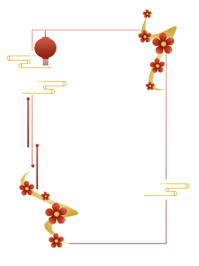 #中国风边框素材#