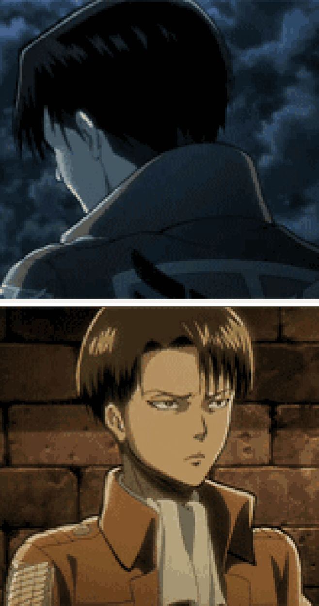 进击的巨人#无悔的抉择#自由之翼#利威尔#满屏幕的兵长 tum:levi