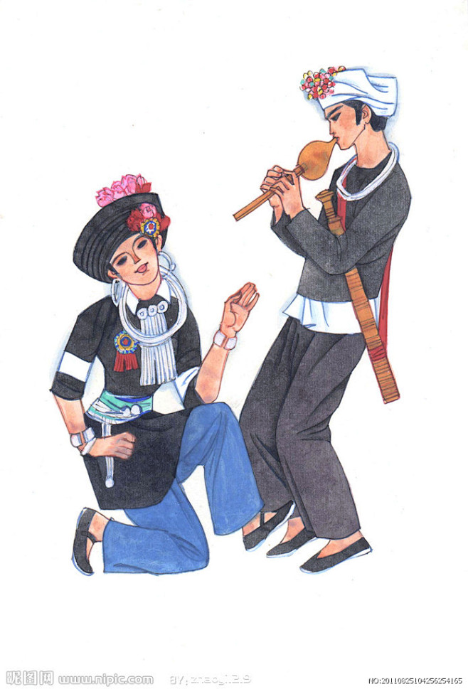 少数民族阿昌族