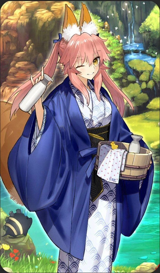 fgo从者旅装  玉藻前