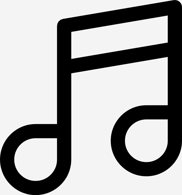 八分音符appledevicesblackicons图宝宝