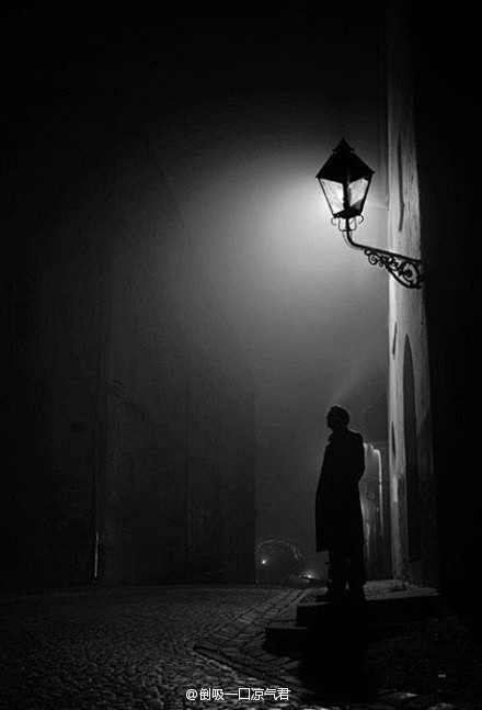 说出来而宁愿让自己渐渐消失在深夜亮着着华丽街灯的街道上这就是孤独