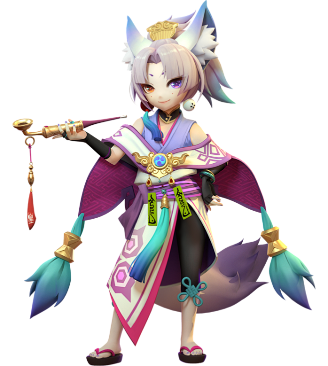 一起来捉妖角色原画怪物原画坐骑