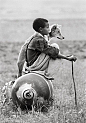 ETHIOPIA, BOY ON A BOMB BY DARIO MITIDIERI. S): 