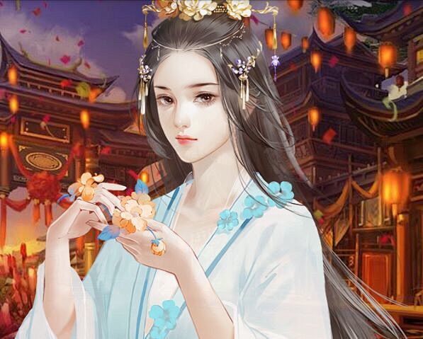 画师指尖糖橙光作品现代立绘古风立绘言情插画古风插画橙光立绘橙光