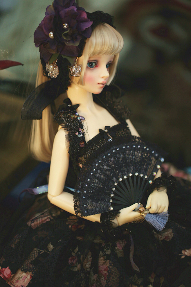 bjd娃娃华丽复古风阿饭饭盒