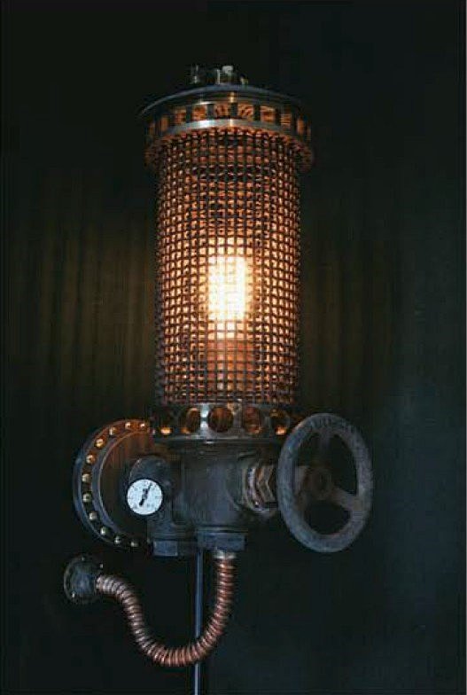蒸汽朋克壁灯