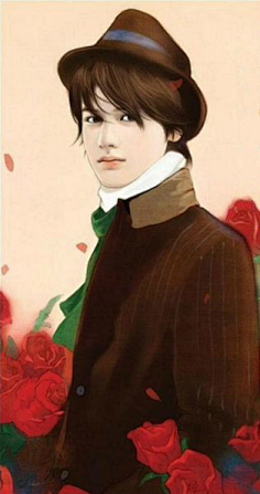 现代帅哥-花瓣网|陪你做生活的设计师 | 手绘美男(现代)21