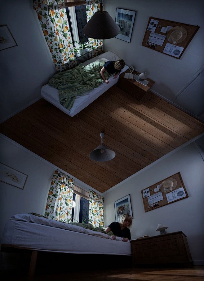 一组惊人的矛盾空间超现实数字影像来自瑞典摄影师erikjohansson