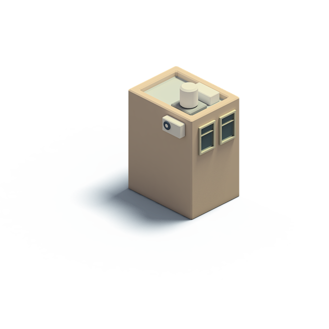 c4d建筑3d立体模型