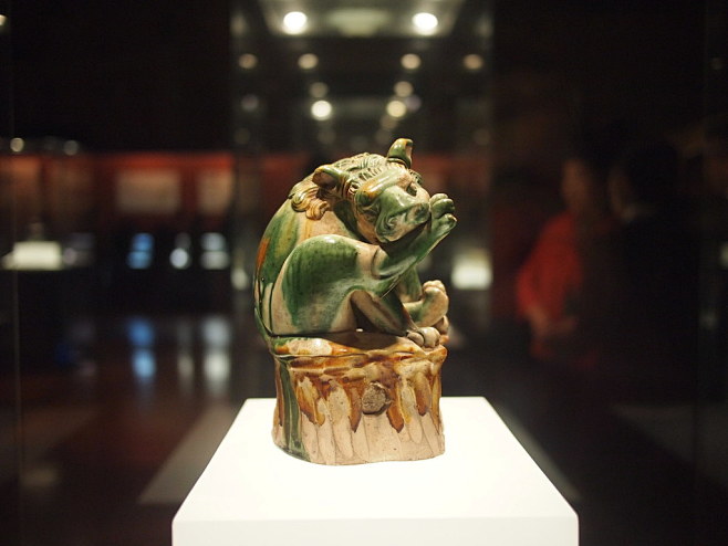 唐三彩 : @陕西历史博物馆