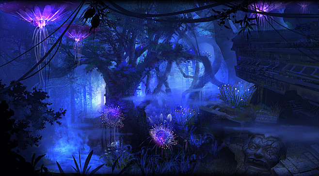 荧光森林大图ok2