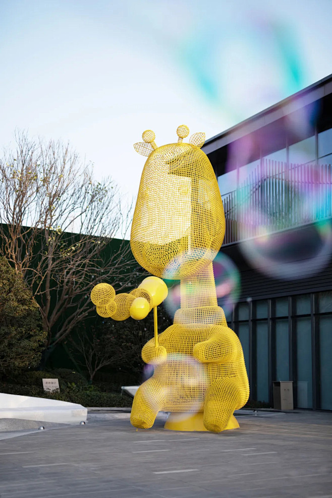 洲岛观下的萌泡泡乐园合肥兴港和昌云庭翰地景观hid