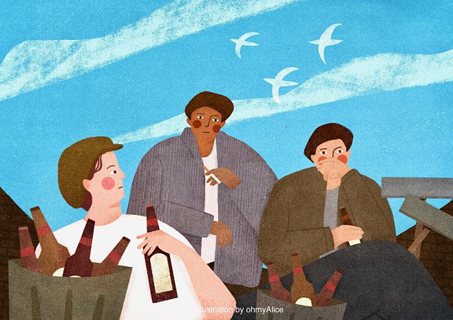 【电影转插画】肖申克的救赎插画