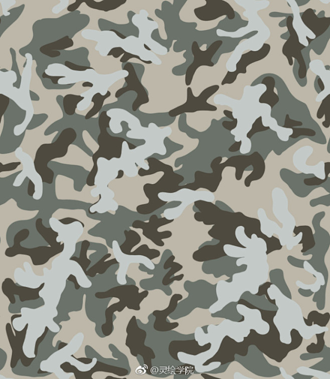 实用素材绘画参考素材迷彩服