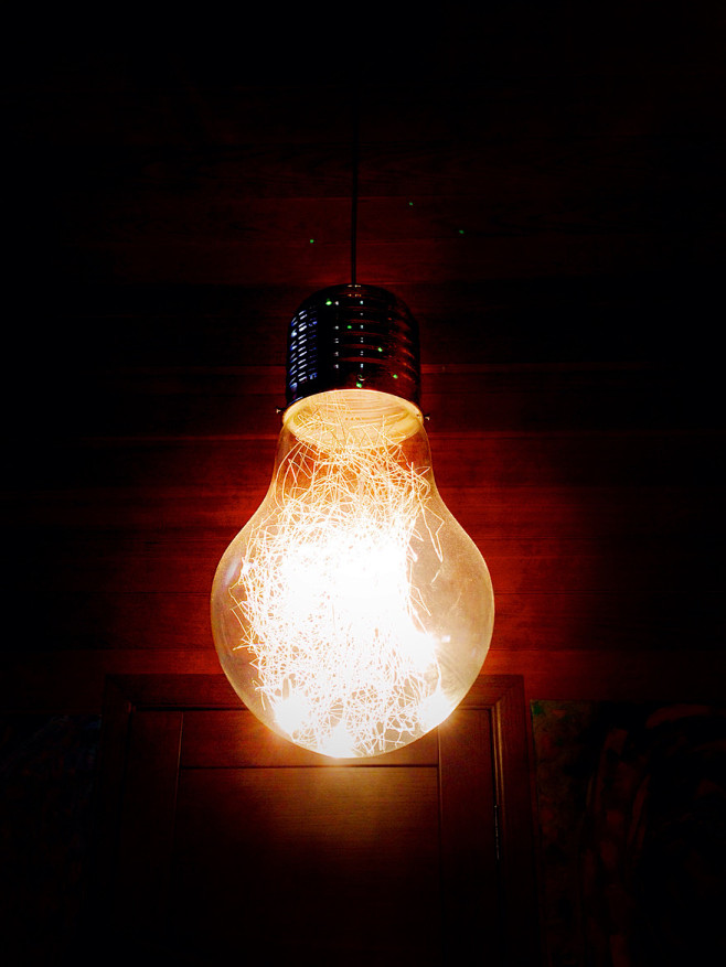 钨丝灯灯泡光明火光希望温暖踏实照明安全梦想