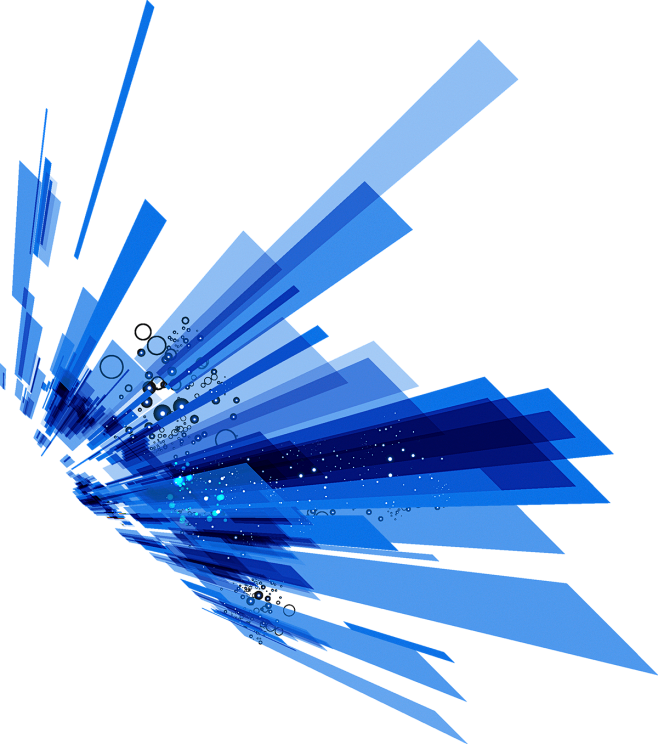 蓝色科技背景装饰元素免抠png图片壁纸